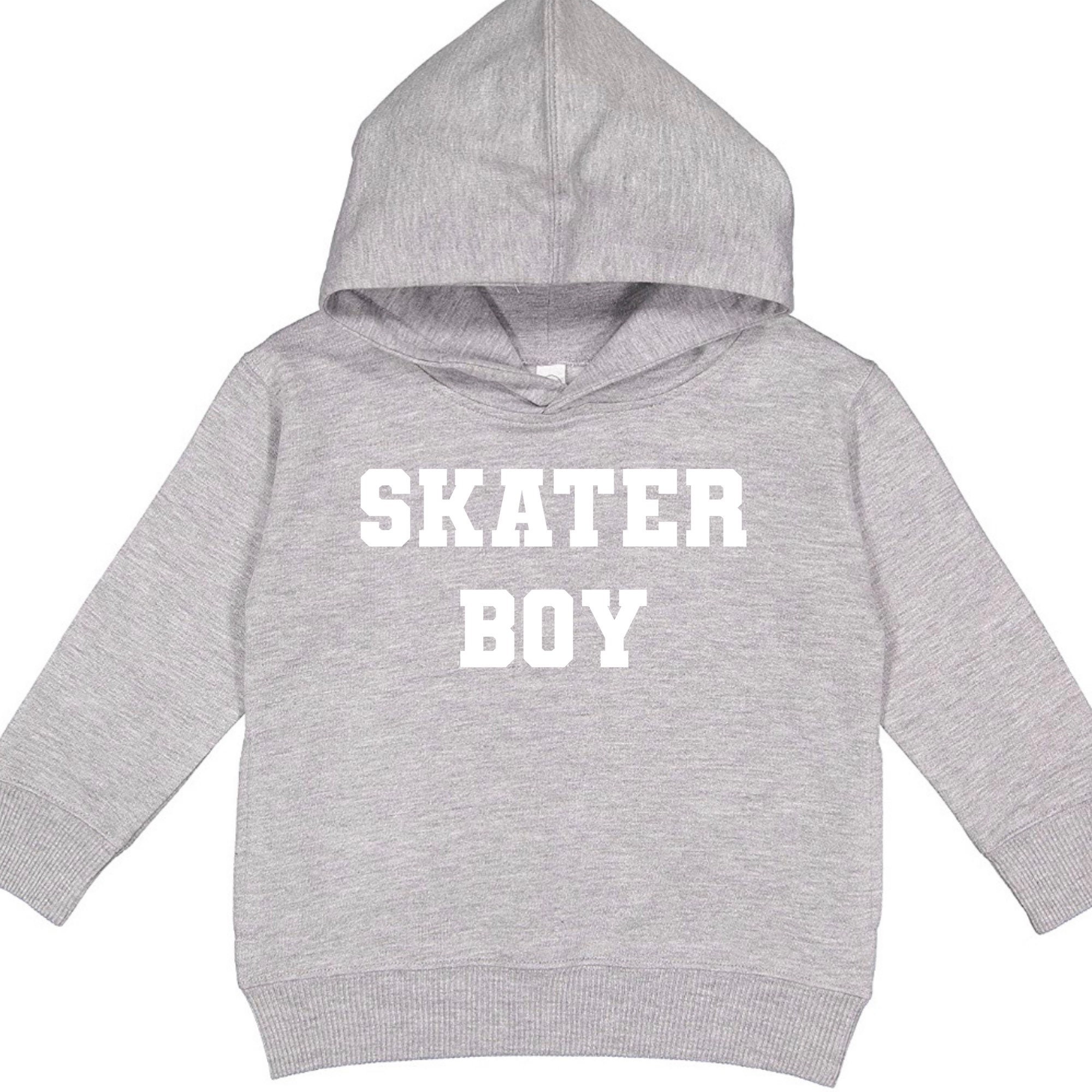 Skater Boy hoody sweatshirt/toddler boy sweatshirt Etsy