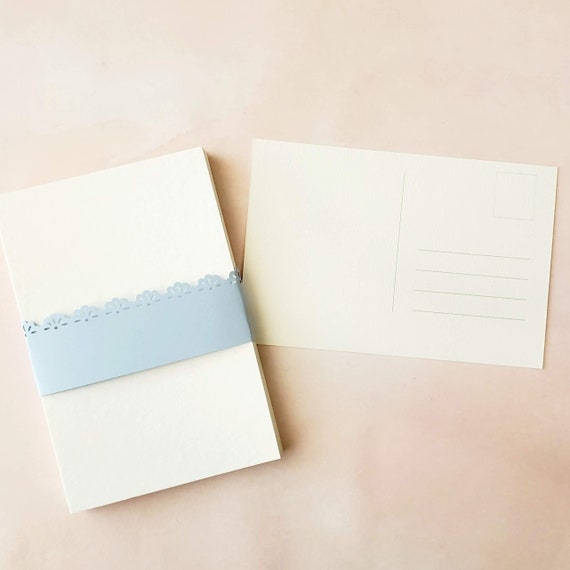 Blank Watercolor Postcards With Mailing Side, Set of 20, 4x6