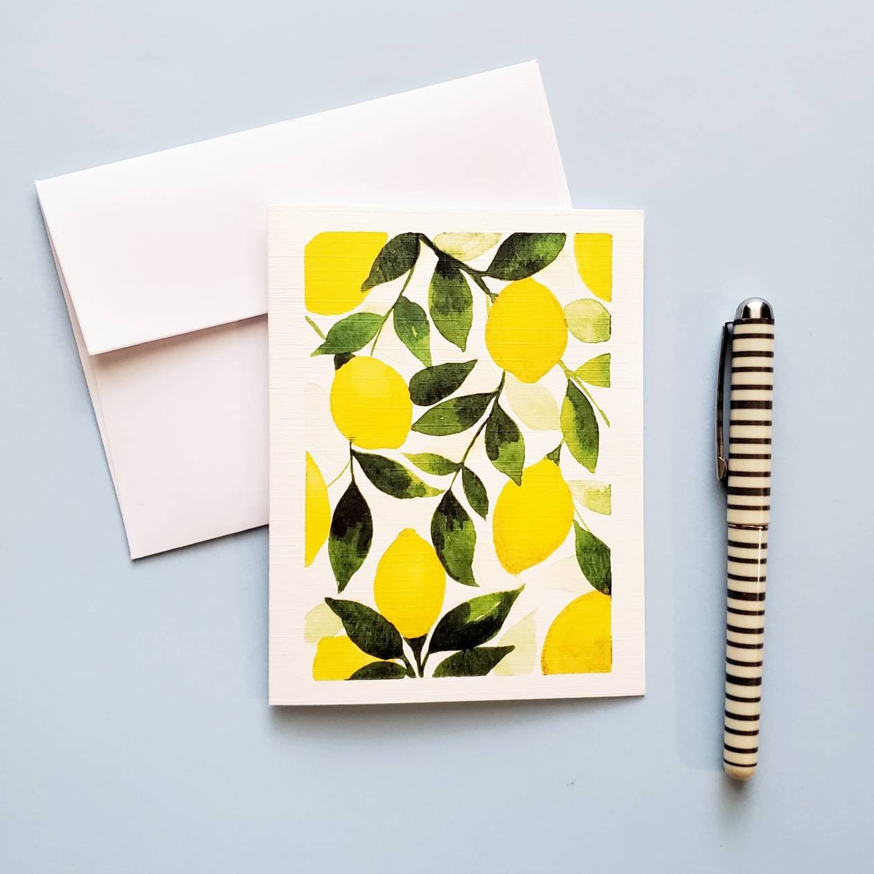 Blank Watercolor Postcards With Mailing Side, Set of 20, 4x6