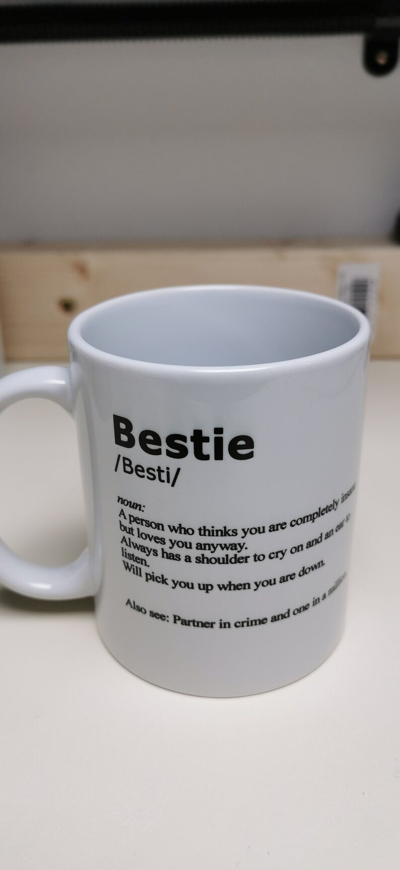Bestie Noun Mug / Best Friend Noun Mug Etsy