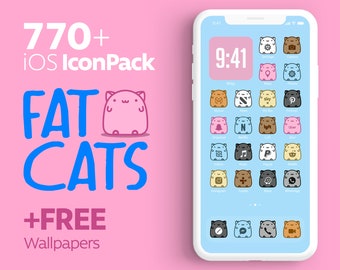 770+ Fat Cats iOS Icons