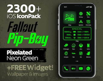 2300+ Fallout PipBoy iOS14 Icons
