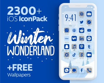 2300+ Winter Wonderland iOS Icons