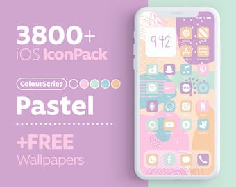 3800+ Pastel iOS Icons
