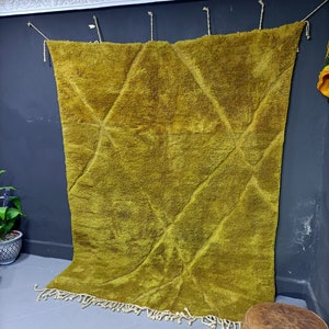 moroccan rug fawn , modern Moroccan rug  , custome size rug,  morroco rug 6x9