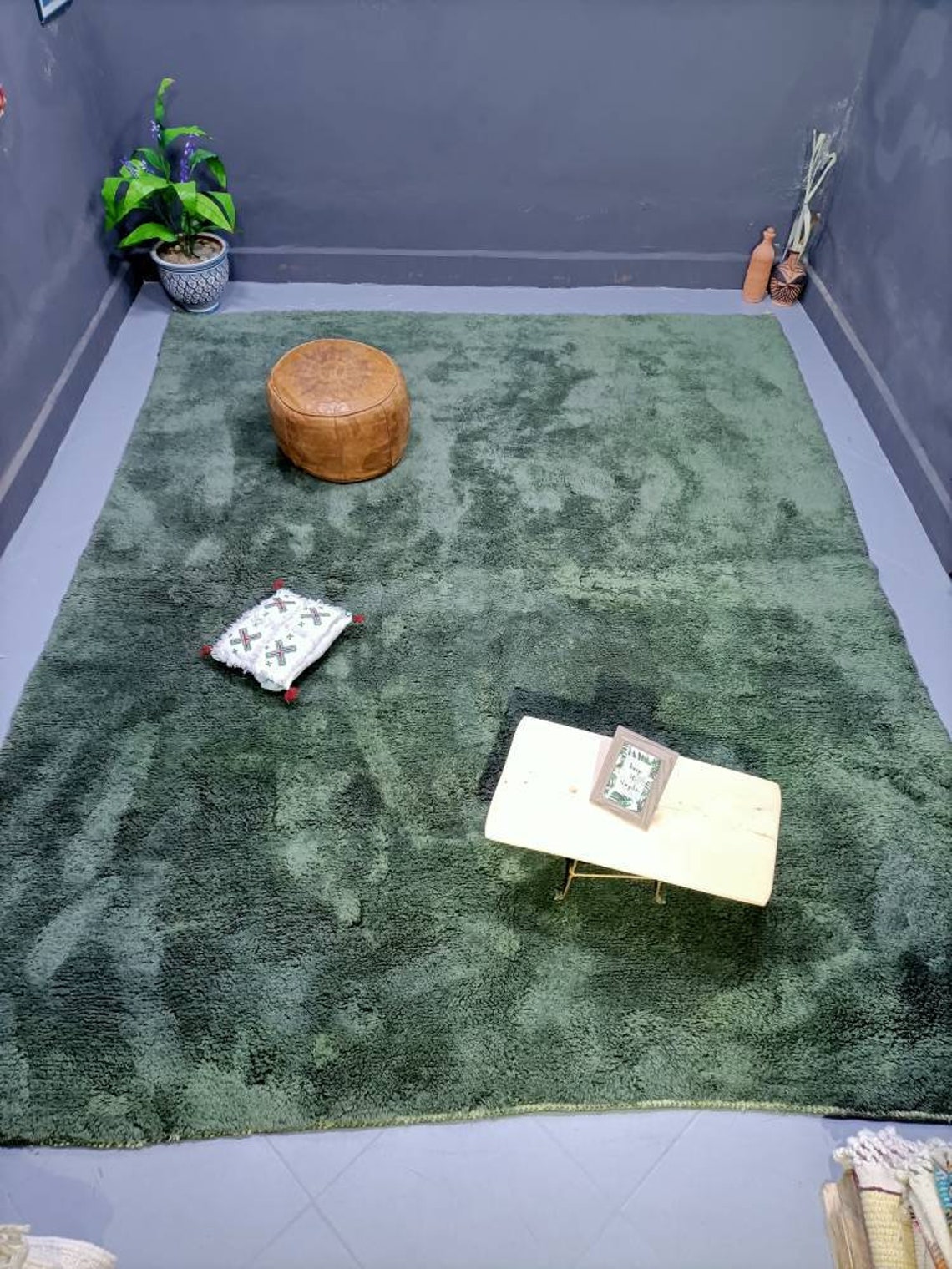 Sage Green Rug Green Moroccan Rug Sage Green Moroccan Rug Etsy