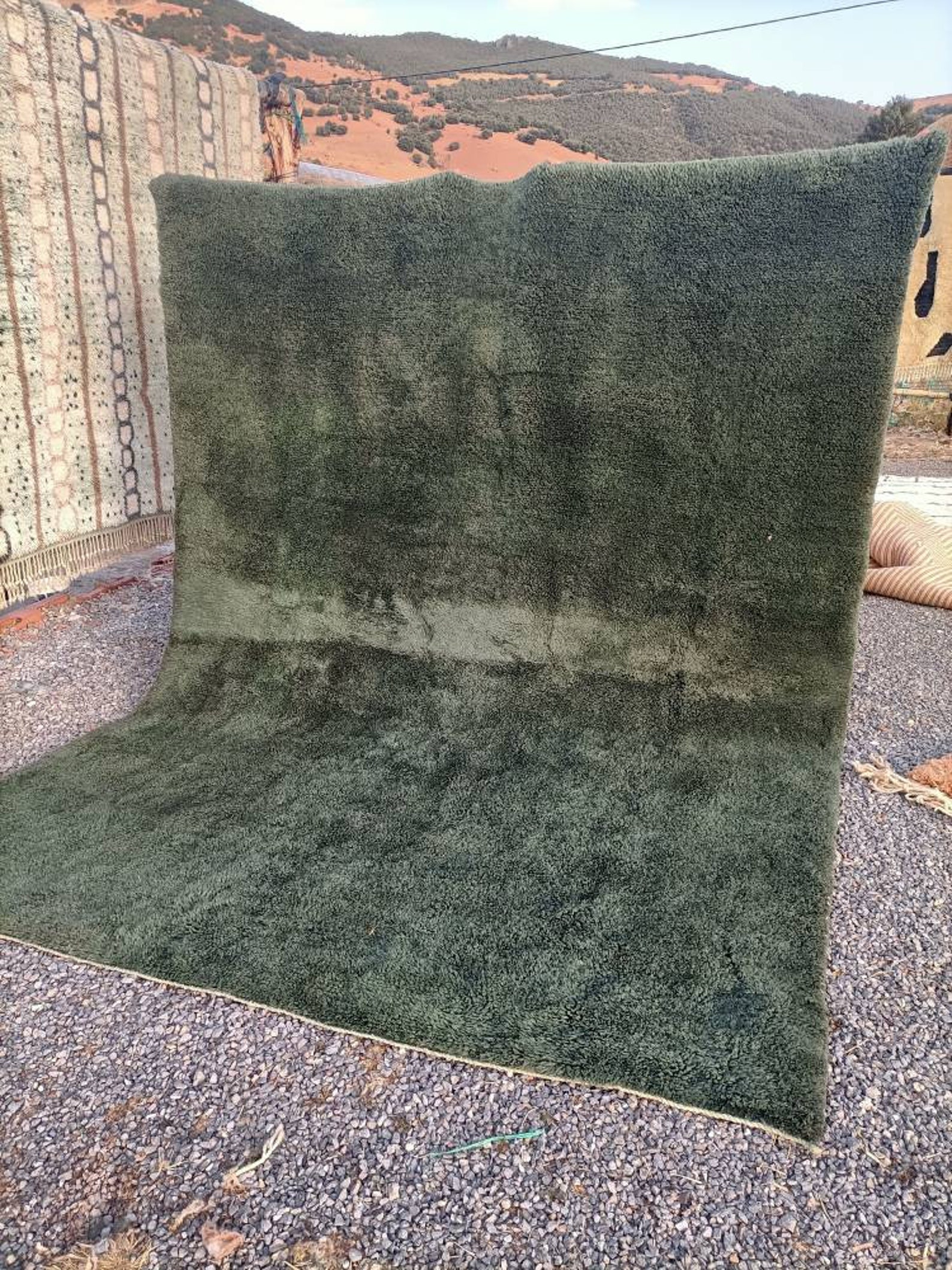 Sage Green Rug Green Moroccan Rug Sage Green Moroccan Rug Etsy