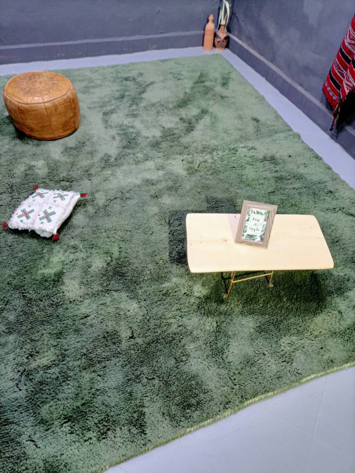 Sage Green Rug Green Moroccan Rug Sage Green Moroccan Rug Etsy