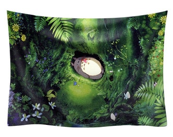 studio ghibli wall tapestry