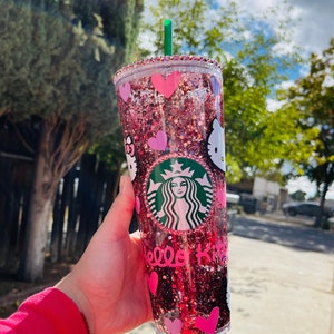 Hello kitten starbucks cup