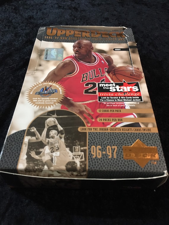1996-97 Upper Deck Basketball Series 1 Box - 24 Sealed Packs