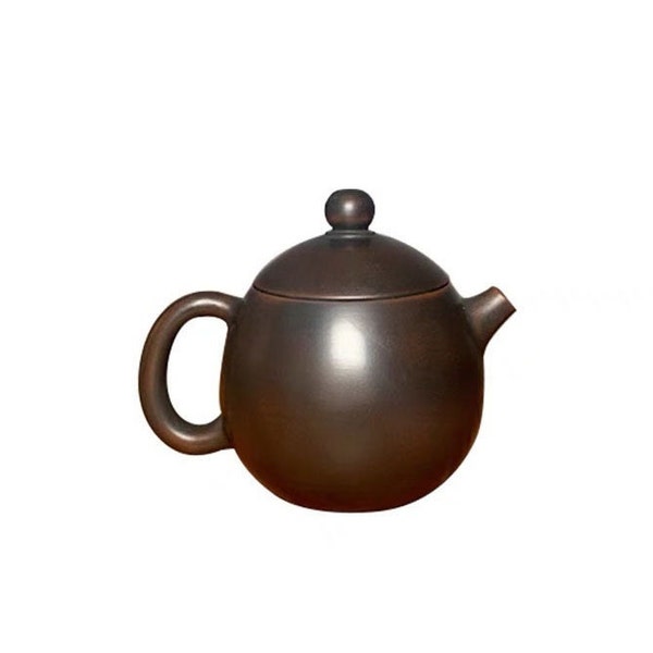 Handmade Nixing Clay Teapot,“Dragon Egg" Teapot, 100ml/150ml/200ml