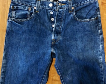 levi 501 button front jeans
