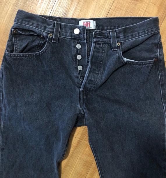 Levi’s Button Fly Jeans Black