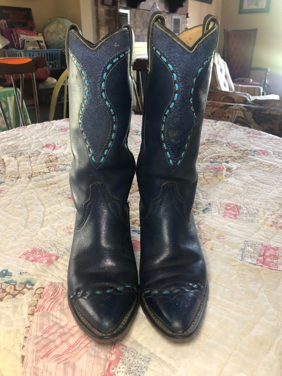 Vintage 70’s Wrangler Western Boot Women’s - image 8