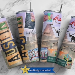 Austin Texas Tumbler - Etsy