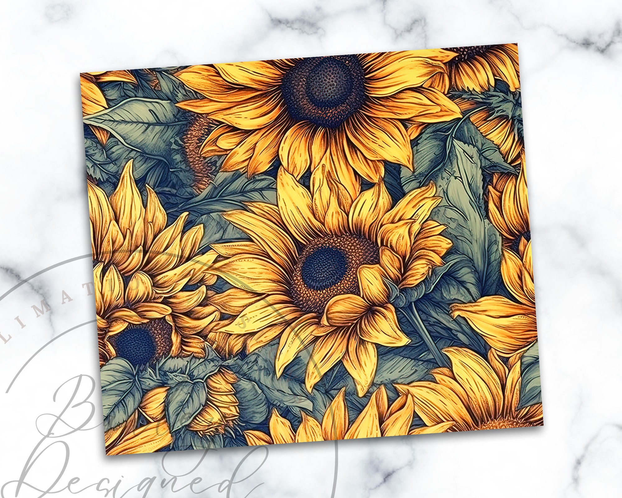 20 panel sublimation blanket (Sunflower) – V&M Prints