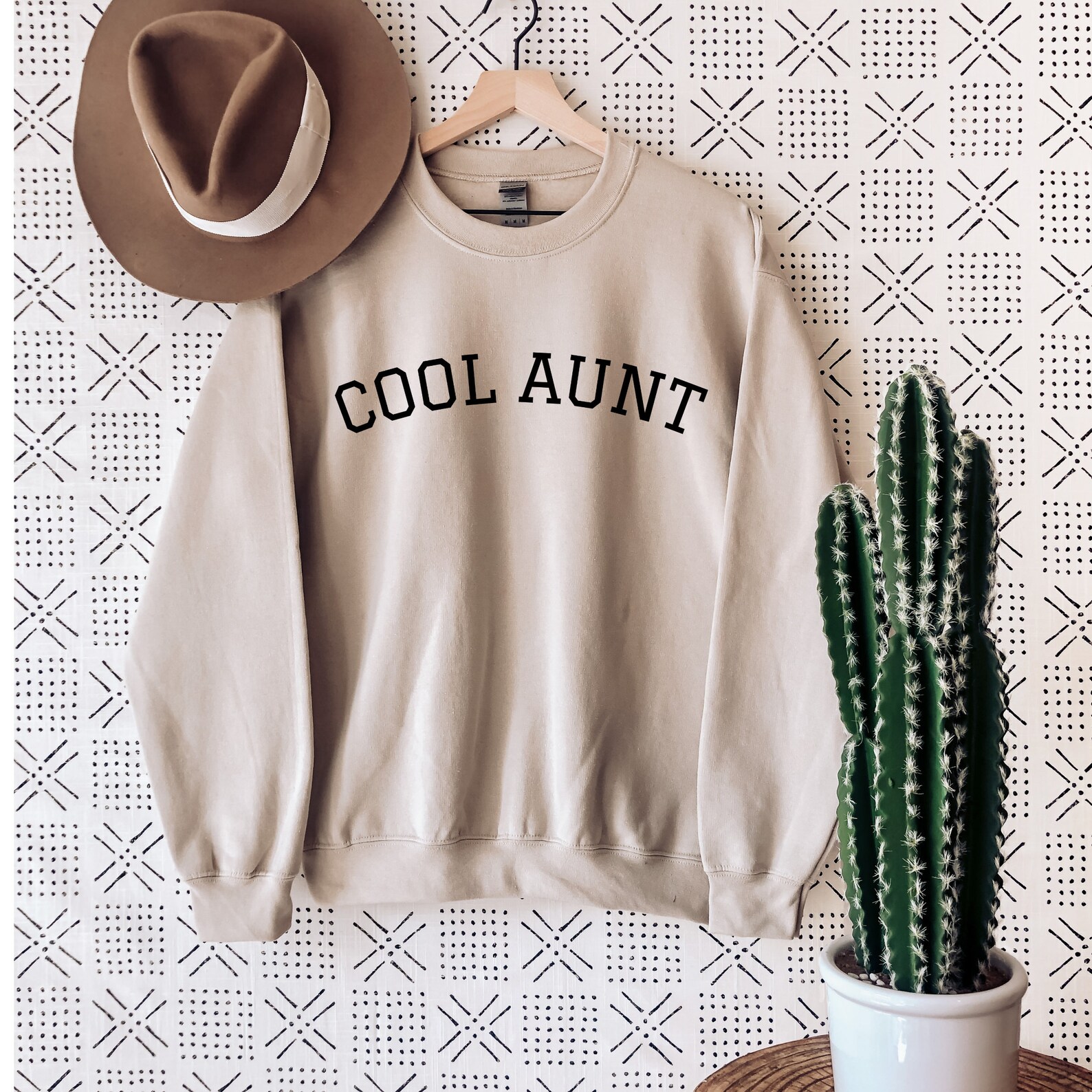 Cool Aunt Sweatshirt Auntie Sweatshirt Funny Aunt Shirt Etsy