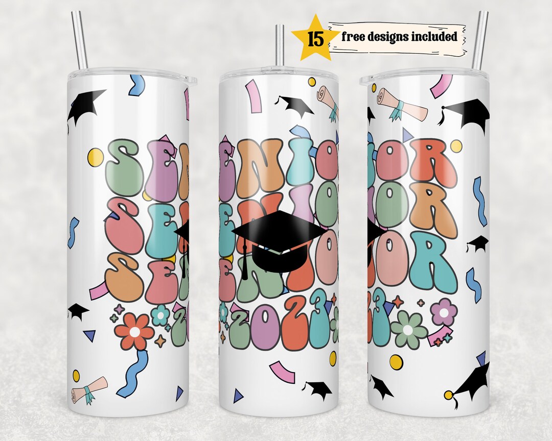 Class of 2023 Graduate Tumbler Wrap Senior School 20 Oz - Etsy