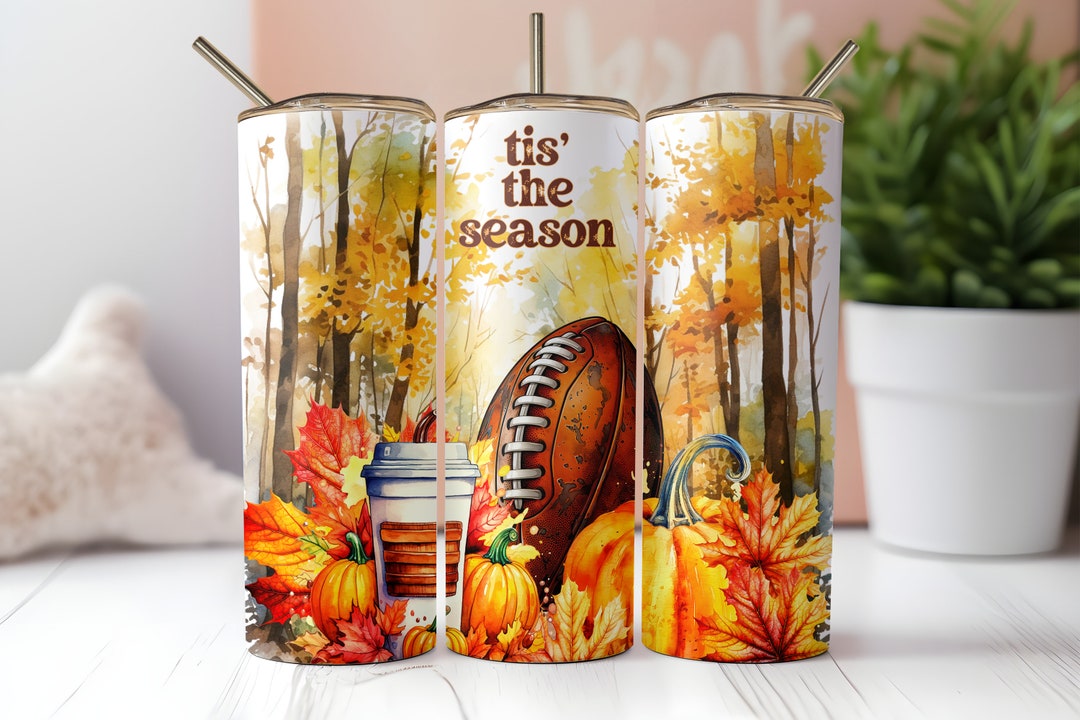 Fall Autumn 20 Oz Skinny Tumbler Sublimation Design Digital Download ...