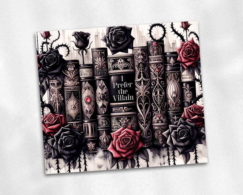 a painting of a bunch of bottles with roses on them