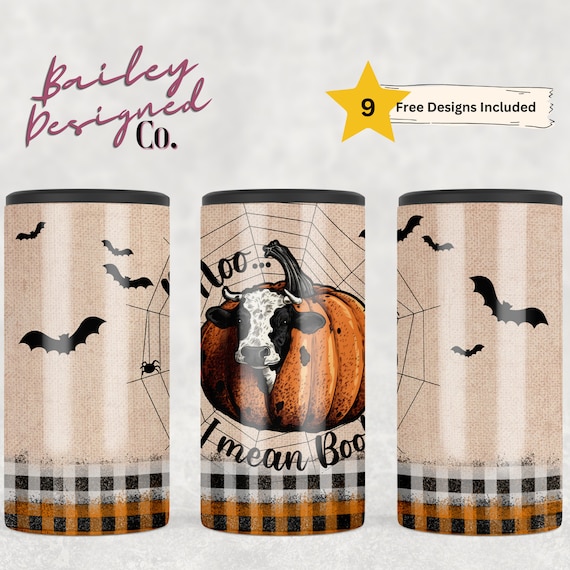 Moo I Mean Boo 4in1 Can Cooler Sublimation Wrap lustiger -  Österreich