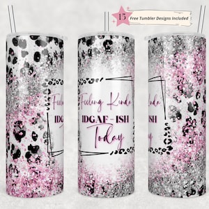 Leopard Tumbler PNG, 20 oz. skinny tumbler sublimation designs downloa –  Rusty Roost Designs