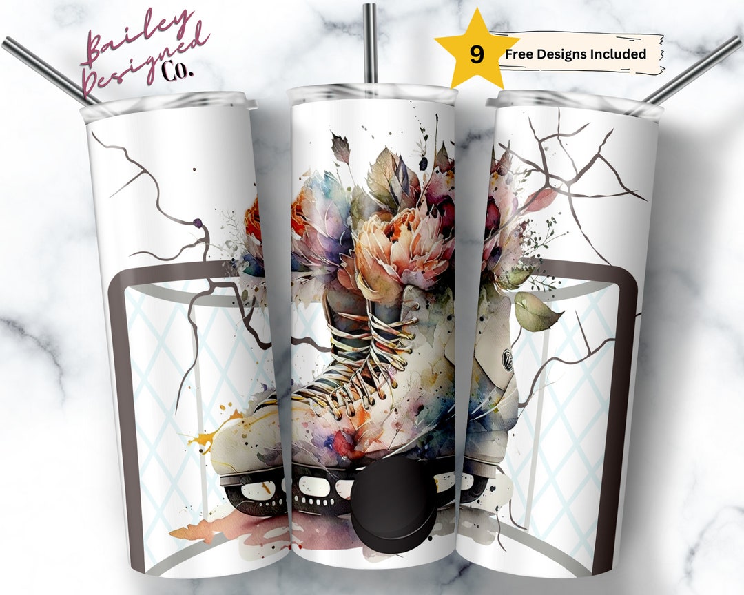 Sweat à Capuche Floral Hockey Pour Fille – Style Sportif Et Mignon, Coupe Classique, 241g