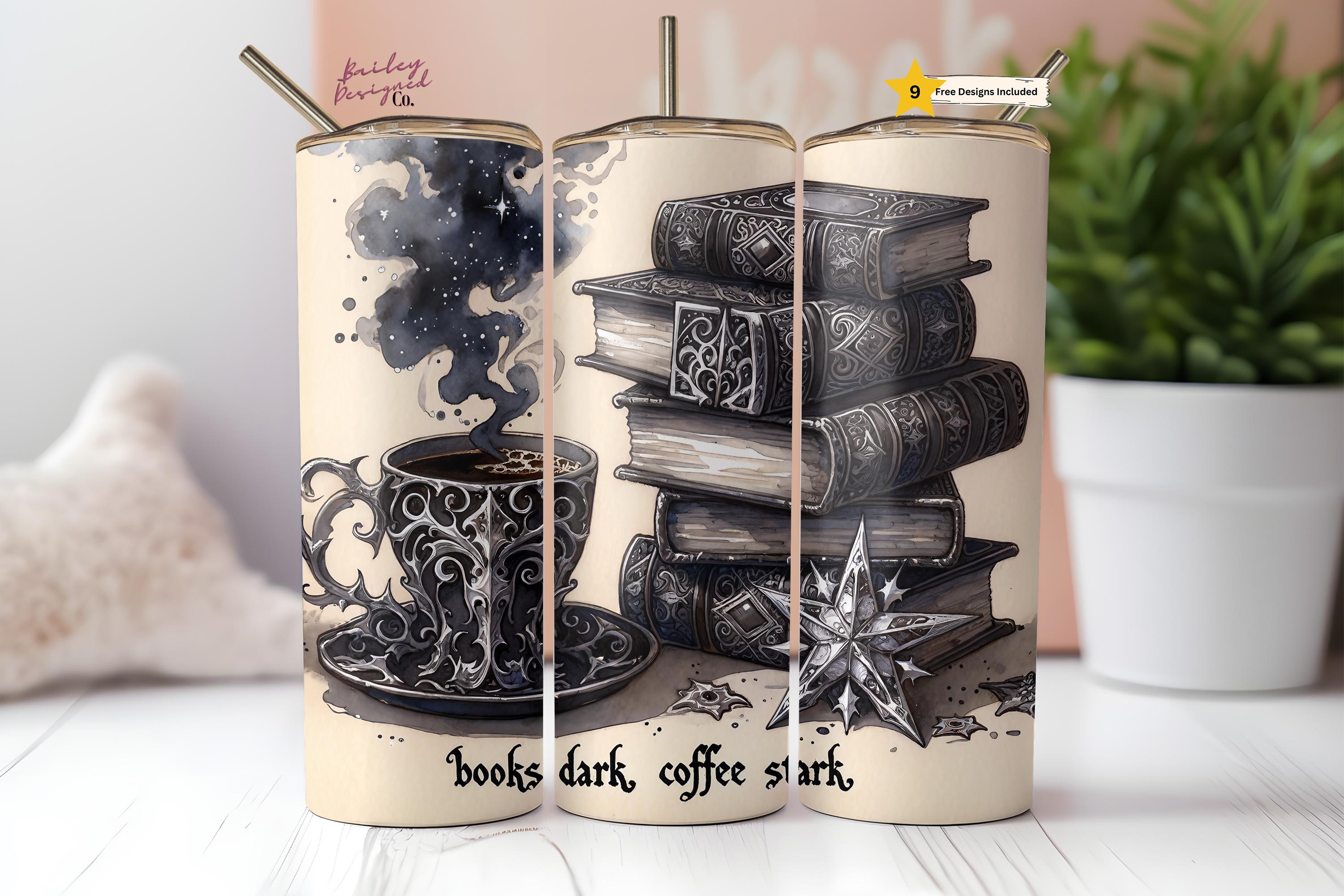 ダークロマンスブックスアンドコーヒーブックッシュ20オンススキニー