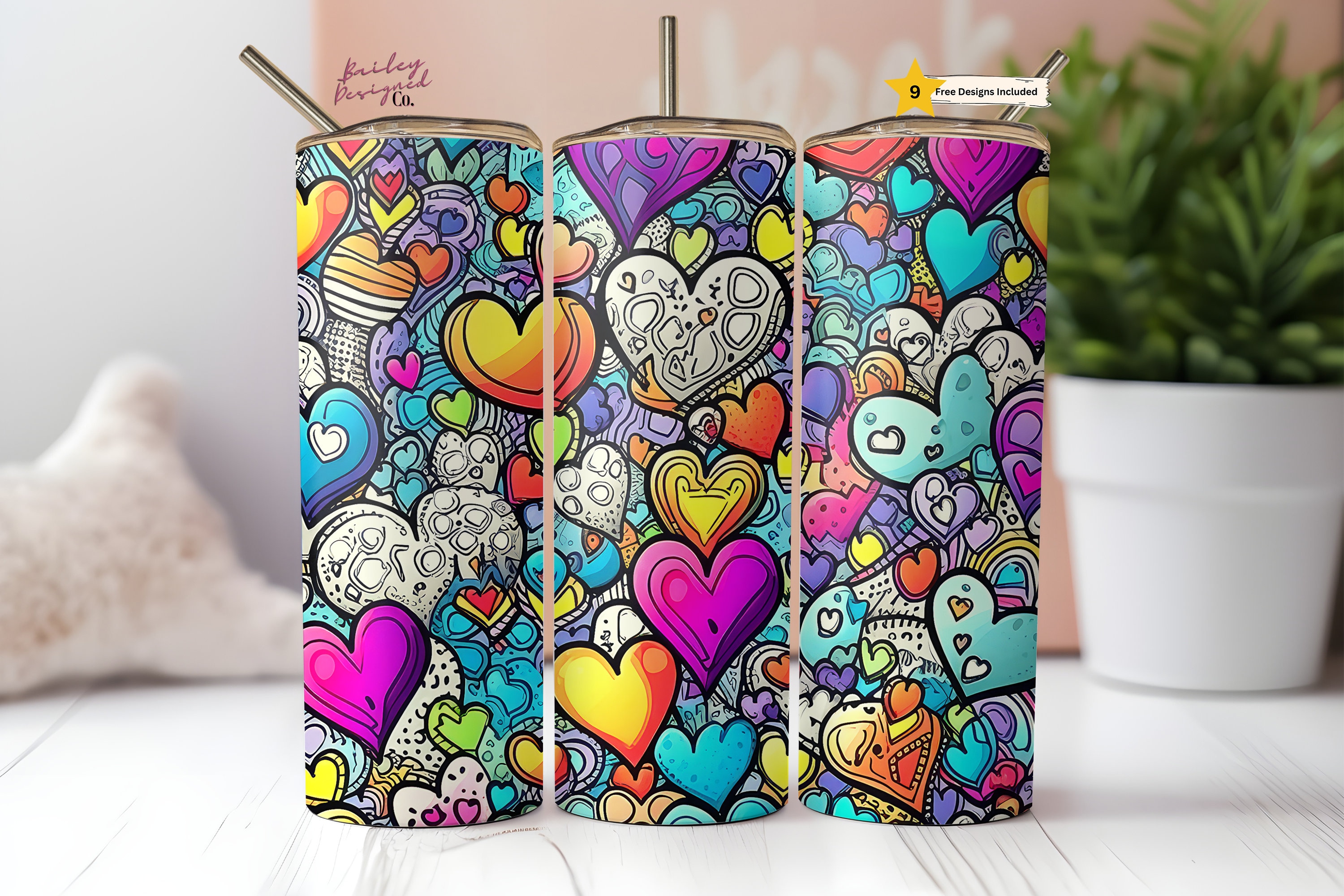 20 Oz Skinny Tumbler Sublimation Design Digital Download PNG Instant ...
