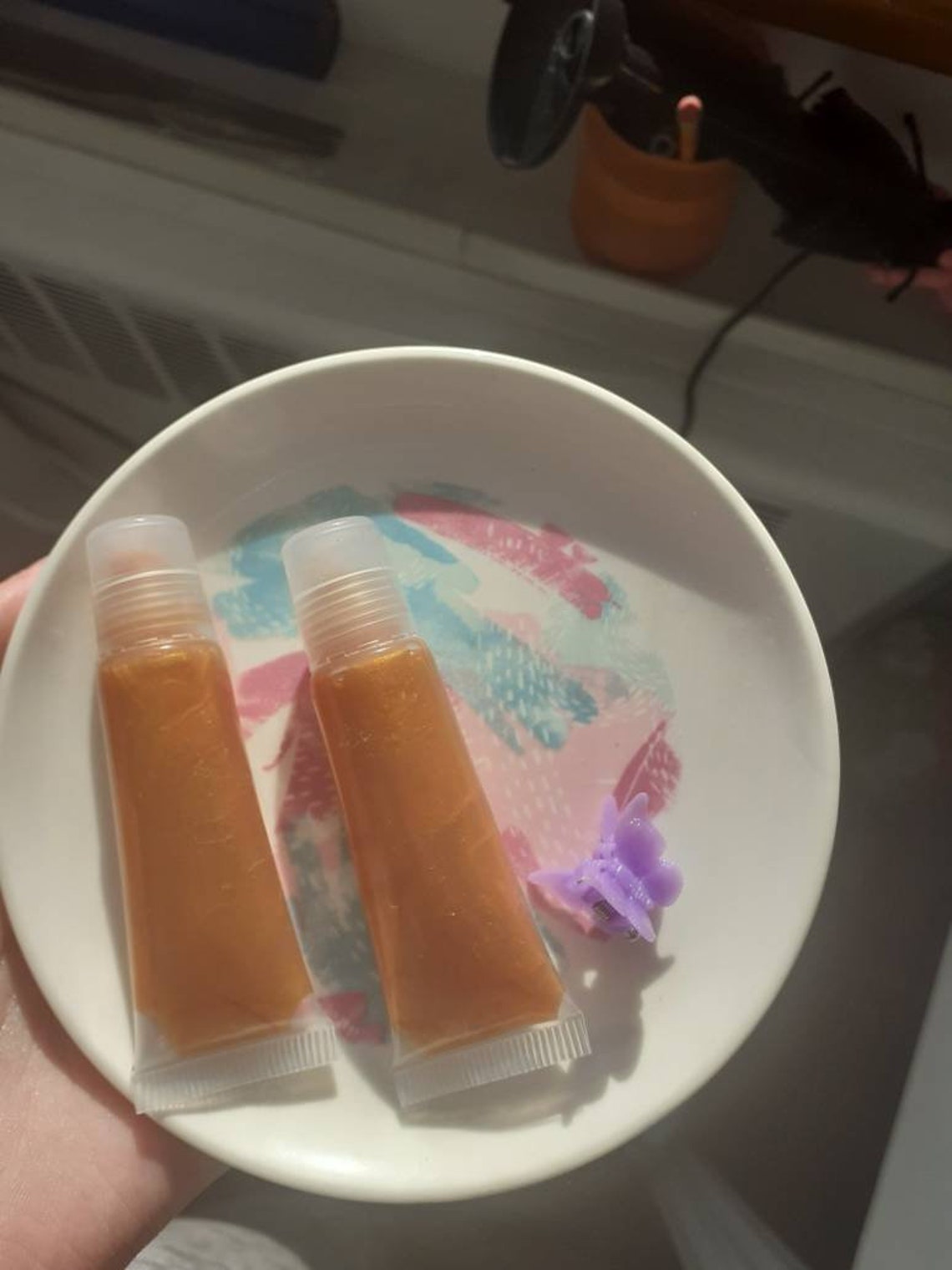 Honey Bee Lip Glosslipcare peppermintGold Etsy