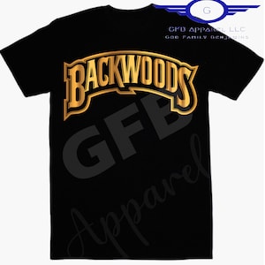 Backwoods Shirt To Match Retro 1 Black and Gold, Jordan 1 Black and Gold Shirt, Jordan Sneaker Tee