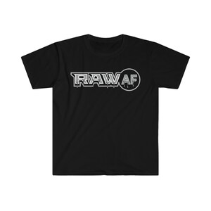Raw AF Shirt to Match Retro 12 Playoffs, Jordan 12 Playoffs Shirt, 12 Playoffs Tee bild 1