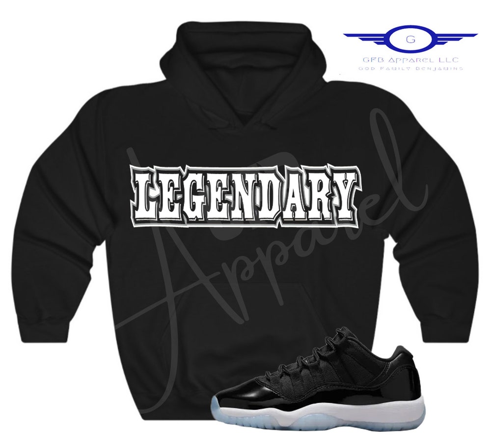 Legendary Hoodie To Match Retro 11 Low Space Jam, Jordan 11 Low Space Jam Hoodie, Low Space Jam 11S Sneaker Hoodie New Fashion