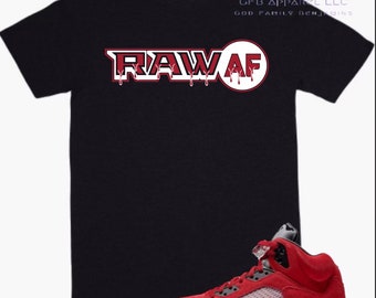 air jordan 5 raging bull shirt