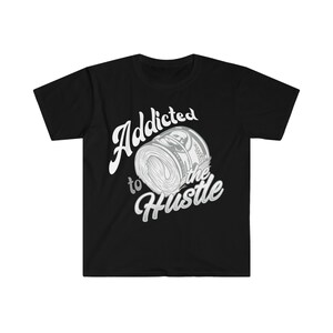 Addicted To The Hustle Shirt to Match Retro 13 Black Flint, Jordan 13 Black Flint Shirt, 13s Black Flint Tee
