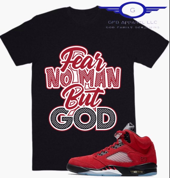 Shirt to Match Air Jordan 5 Retro Raging Bull