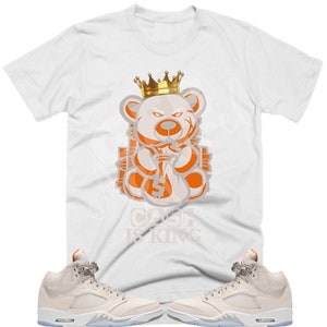 Cash is King Shirt to Match Jordan Retro 5 Craft Light Orewood Brown, Jordan 5 Craft Light Orewood Brown Shirt