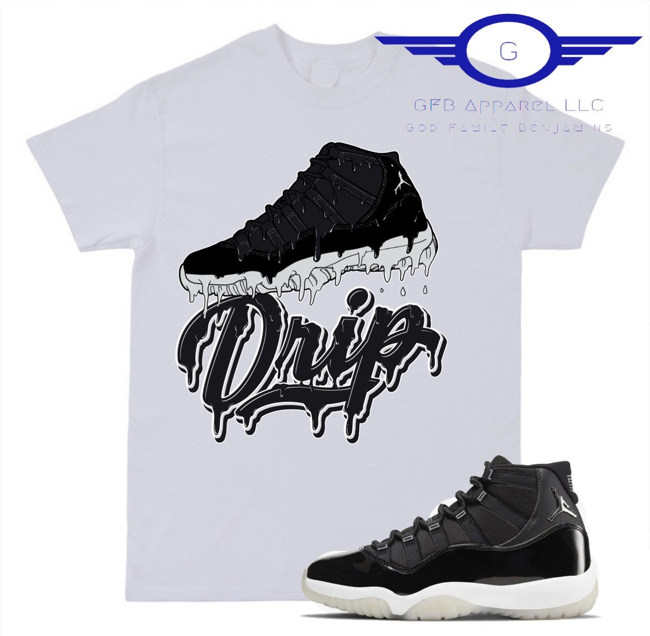 retro 11 jubilee shirts