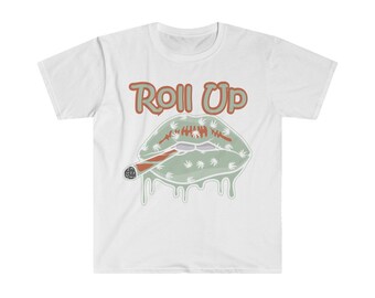 Roll Up Shirt to Match Retro 1 Seafoam Hyper Royal, Retro 1 Seafoam Hyper Royal Shirt, 1 Seafoam Hyper Royal Sneaker Tee