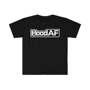 Hood Af Shirt to Match Retro 13 Black Flint, Jordan 13 Black Flint Shirt, 13s Black Flint Tee