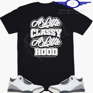 Mid Shadow-Classy Hood Shirt to Match Jordan Retro 3 Hide N Seek, Jordan 3 Hide N Seek Shirt