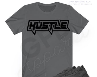 Hustle Shirt to Match Yeezy 380 "Supcol", Yeezy 380 Black Shirt