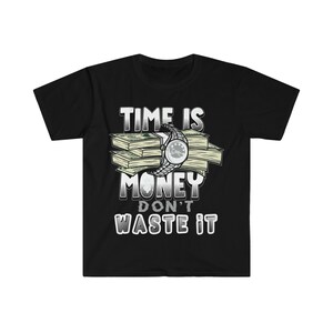 Time is Money Shirt to Match Retro 13 Black Flint, Jordan 13 Black Flint Shirt, 13s Black Flint Tee