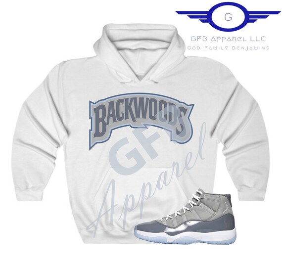 Grey backwoods hoodie online