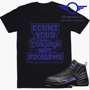 Shirt to Match Jordan Retro 12 Dark 