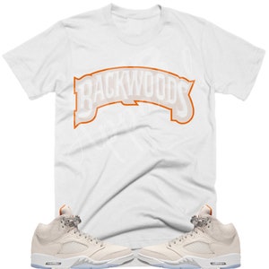 Backwoods Shirt to Match Jordan Retro 5 Craft Light Orewood Brown, Jordan 5 Craft Light Orewood Brown Shirt