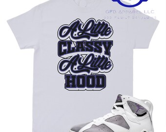 Camiseta a juego con las Jordan Retro 7 Flint, camiseta "A Little Classy", camiseta Retro 7 Flint