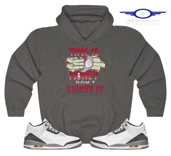 Time is money hoodie hotsell