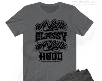 A little Classy, A little Hood Shirt to Match Yeezy 380 "Supcol", Yeezy 380 Black Shirt